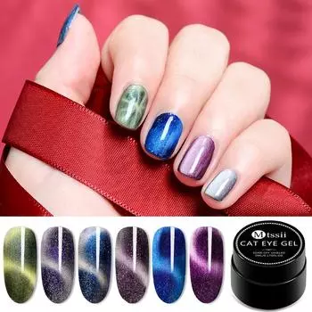 5D Mtssii Магнитный гель-лак «кошачий глаз» 5 мл/кор. Sky Soak Off УФ-гель для дизайна ногтей
