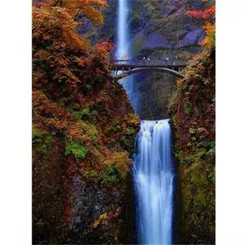 5D полная Алмазная картина Круглая вышивка крестиком Алмазная вышивка Домашний декор 20X30CM