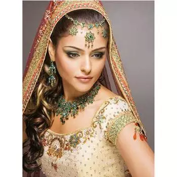 5D Полный DIY Алмазная картина Индия Грейс Леди Стразы Вышивка крестом Домашний художественный декор Full Round 20x25CM