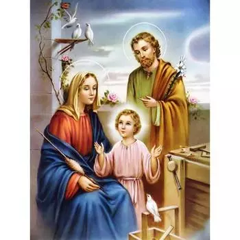 5D Полный Просверленный Diy Алмазная Картина Вышивка Крестом Иисус Религиозные Стразы Вышитые Картины Full Round 20x25CM