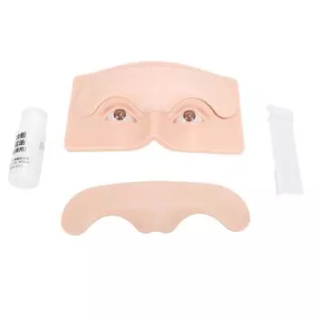 5D сменная татуировка бровей практика подводка для глаз модель перманентный макияж татуировки бровей силикон