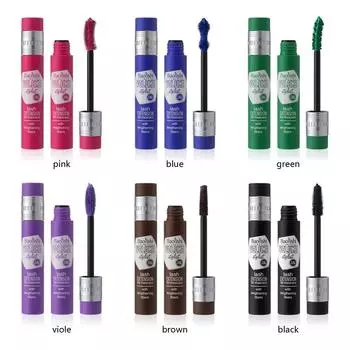 5D Тушь Синего Цвета Водостойкая Длительная Завивка Шелкового Волокна Наращивание Ресниц Макияж Белые Ресницы Женская Косметика Новый