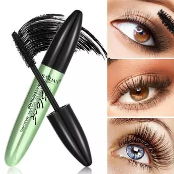 5D Volumizing Mascara Подкручивающая и удлиняющая черная тушь для ресниц Стойкая формула Водостойкая и не размазывающаяся тушь золотой