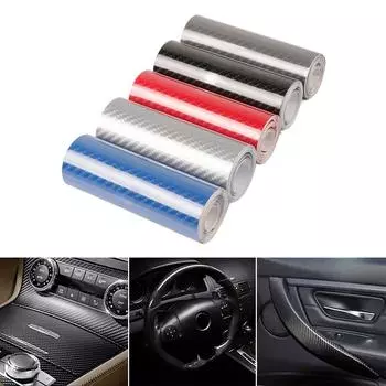 5D виниловая пленка для оклейки автомобилей из углеродного волокна для BMW E46 E90 E60 F30 E39 Аксессуары E36 F20 E87 E92 E30 E91 X5 E70 G30 E34 2021 чёрный