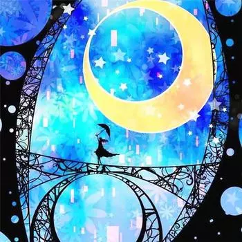 5D вышивка картины горный хрусталь наклеены DIY алмазная живопись пейзаж вышивка крестом 20*20 cm