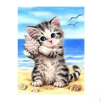 5D животных Алмазная вышивка Картина Стежок для украшения дома DIY #2