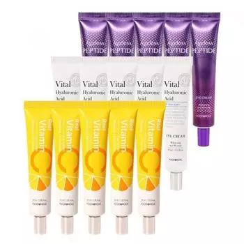 5ea Food AholiC Large CapaCity Eye Cream Peptide Hyaluron Vitamin C 40ml ... /20