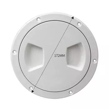 5Inch Round Access Hatch Deck Cover Lid For Marine Boat Yacht Inspection Sealing Cover Outdoor Water Sport Tool Accessories