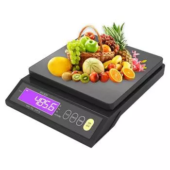 5kg/10kgDigital Electronic Kitchen Scale Household Multifunction Stainless Steel Measuring Weighing Baking Tool with LCD Display