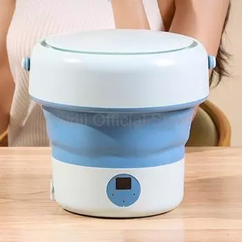 5L ABS складная посудомоечная машина 24W синий свет дезинфицирующее средство быстрая мойка 10 минут таймер компактный дизайн для одиночек кемпинг офис EU