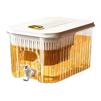 5л кувшин для напитков, галлон, съемная основа, портативный кувшин для сока, холодный чайник с краном, диспенсер для воды, кувшин для вечеринок и ежедневного использования A