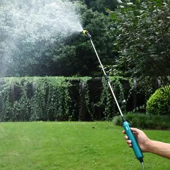 5L Lawn Water Sprayer with 2 Mist Nozzles USB Rechargeable Lawn Electric Sprayer Electric Garden Sprayer for Gardening Cleaning