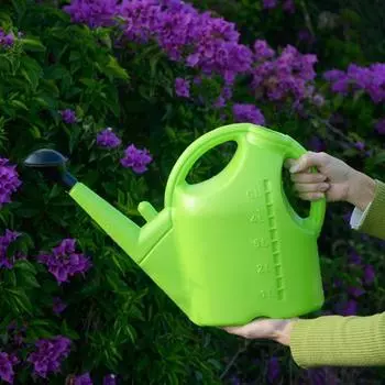 5л лейка с длинным ртом, большая емкость, крытая и уличная лейка, аксессуары для балкона зелёный