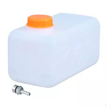 5л пластиковый мазут, бензин, бак, автомобильный обогреватель, автовоздушная парковка, банка жёлтый