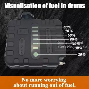 5л Пластиковый топливный масляный бензиновый бак для автомобиля, грузовика, каравана, воздушного дизельного стояночного обогревателя, масляного бензинового контейнера, обогревателя, топливного бака