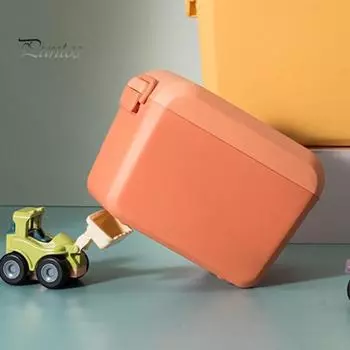 5л практичный износостойкий пластиковый ящик для хранения детских игрушек ящик для хранения всякой всячины органайзер для дома синий