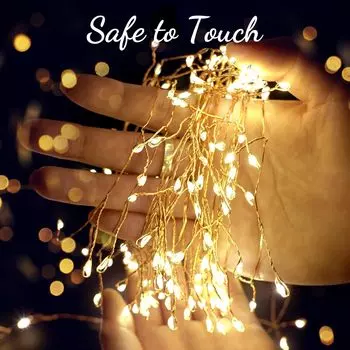 5M 100LED USB Power LED фейерверк гирлянда пульт дистанционного управления диммируемый таймер гирлянда свадьба вечеринка сад рождественская лампа теплый белый