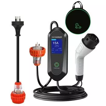 5M EV Charger Type 2 3.5KW EV Charger Portable EV Charger Portable EV 8/10/13/16A Регулируемый ток