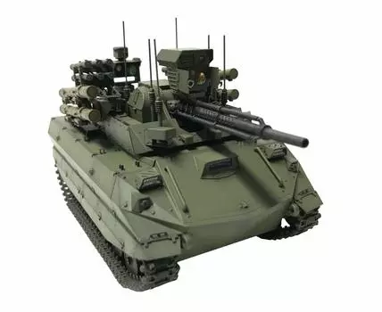 5M Hobby Russian Federation Army Unmanned Combat Vehicle Resin Kit 5M35004 1/35 Uranium-9