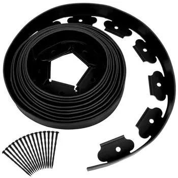 5M Ландшафтный бордюр, ландшафтный бордюр, ПЭ забор, садовый край, комплект садовой изоляции, пояс для