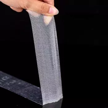5M сильная фиксация двухсторонняя лента полупрозрачная сетчатая водонепроницаемая супер бесследная высоковязкая клейкая лента для ковров as the picture
