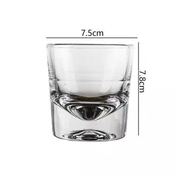 5oz Wine Glasses Luxury Modern Whiskey Cup Household Mug Beer Cocktail Drinking Glasses 145ml Drinkware Party Transparent Cups 1pcs