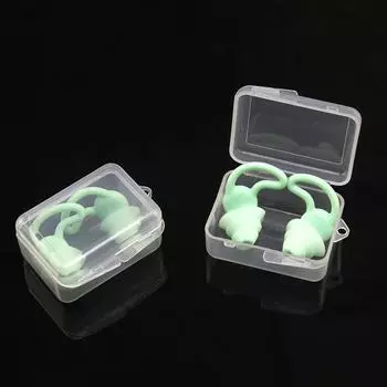 5Pairs Silicone Ear Plugs Sound Insulation Anti Noise Sleeping Earplugs (Green)