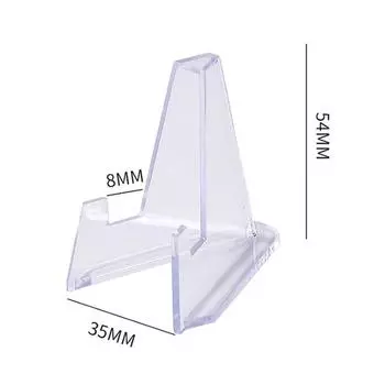 5 шт. акриловая подставка для монет, мольберт, держатель, маленькая стойка для коллекционирования
