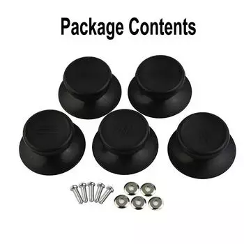 5pcs Black Pot Lid Cap Pot Lid Handle Cookware Parts Plastic Pot Lids Cooker Cover Anti Scalding Friction Resistant CHINA