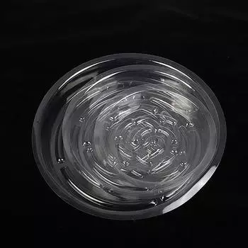 5Pcs Clear Plant Saucers Round Sturdy Plastic Flower Pot Garden Plant Care Drip Flowerpot Trays Set 6/8/10 Inch Selectable 26.0*3.5cm