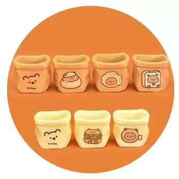 5Pcs Dollhouse Baguette Bread Basket Model Diy Dollhouse Decoration Accessories Toys