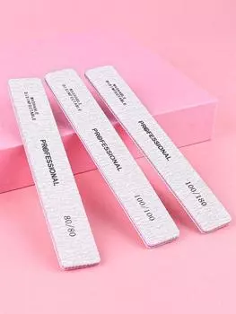 5PCS Double-Sided Square Nail Buffer Tool with Non-Slip Grip for Effortless and Comfortable Nail Grooming