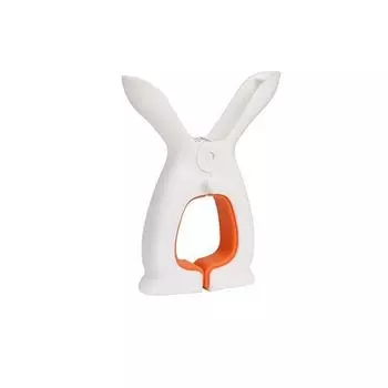 5Pcs Extra Large Windproof Hanging Clamps Silicone Hanging Peg Easy To Use Beach Towel Clips Home L оранжевый