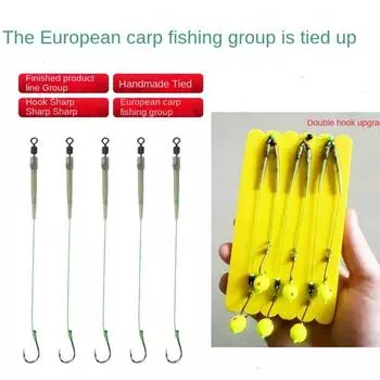 5pcs Flip/Iseni hook Carp Fishing Hook Pesca Carp Rigs fishing lure Fishing Tackle QianYou-4#-5pcs