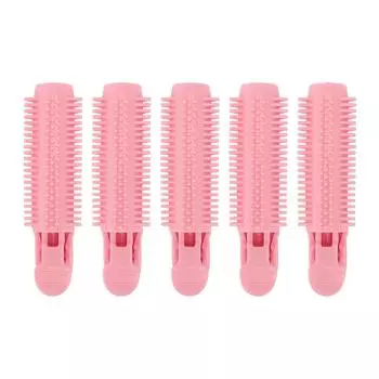 5 шт., пушистая заколка для волос, многоразовая портативная челка, роликовый зажим, инструмент для укладки волос для женщин и девочек