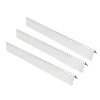 5Pcs Grill Heat Plate Stainless Steel Easy to Clean BBQ Heat Tent Replacement for Weber 57.1cm