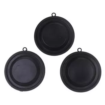 5Pcs High Quality Black 75Mm Single Ear Pressure Diaphragm For Water Heater Gas Diy Accessories Water Connection