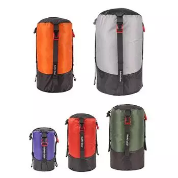 5 шт. Легкий компрессионный мешок-упаковка Водонепроницаемый полиэстеровый компрессионный мешок для кемпинга, пеших походов, альпинизма