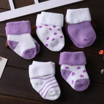 5Pcs/lot Infant Baby Socks Summer Baby Socks for Girls Cotton Newborn Boy Toddler Socks Baby Clothes Accessories 4M