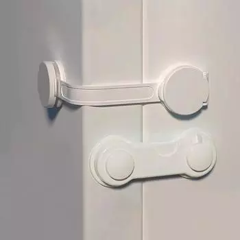 5Pcs/lot Security Protection Locks Home Baby Safety Multifunction Drawer Lock Child Protect Toilet Refrigerator Lock Door Buckle