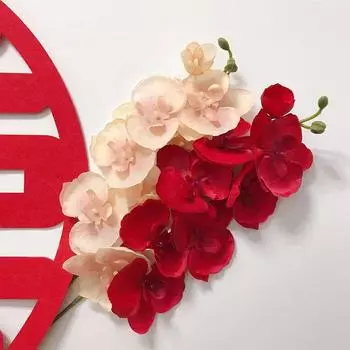 5pcs Mother s Day Gift Phalaenopsis Artificial Flowers European Style Soft Furnishing Home Living Room Magnolia Fake Flowers