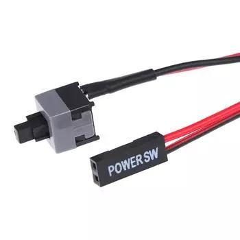 5 шт. кабель питания материнской платы ПК для замены переключателя вкл./выкл./сброса 5Pcs