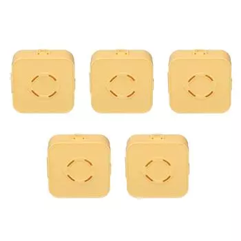 5 шт. держатель для пуховки, чехол, маленький пластиковый контейнер, коробка для хранения спонжа для макияжа, органайзер для бусин