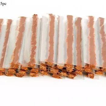 5Pcs/set Quick Tire Repair Rubber Strip, Vacuum Tire Tool Rubber Strip, Car and Motorcycle Tire Repair Car Rubber Strip Spot