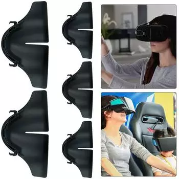 5Pcs Silicone VR Nose Pad Washable Anti-Leakage Nose Cushion for Meta Quest 3 He