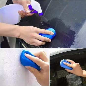 5Pcs Vehicle Detailing Magic Cleaning Mud Blue Car Wash Cleaner Sludge Mud Car Cleaning Clay Bar Car Washing Mud CHINA