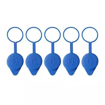 5Pcs Water Tank Bottle Lid Reusable Windshield Washer Fluid Reservoir Tank Plastic Bottle Cap Windshield Wiper Bottle Cap Cover
