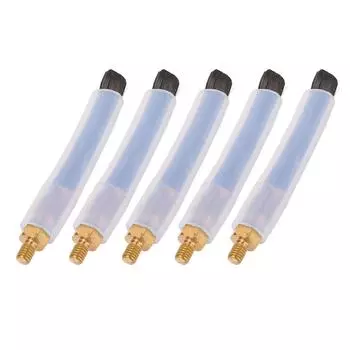 5PCS Weld Bead Cleaning Brushes Brass Head Fiber Brush for Welding Seam Processor Joint Cleaner M8