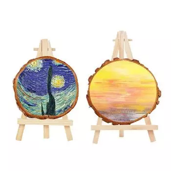 5 шт., деревянная мини-мольбертовая рамка, свадебный стол, подставка для карточек с номером, держатель для фото, детская живопись, товары для художников, домашний декор