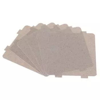 5шт 11,8 см * 10 см запасные части пластины слюды листы для микроволновых печей One Size